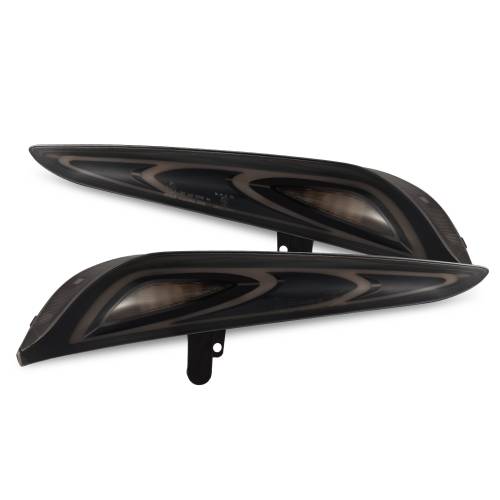 AlphaREX - 609021 | AlphaRex LUXX-Series LED Tail Lights - Alpha Black for Toyota Supra FT-1 Style