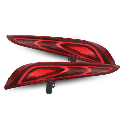 AlphaREX - 609031 | AlphaRex LUXX-Series LED Tail Lights - Vivid Red for Toyota Supra FT-1 Style