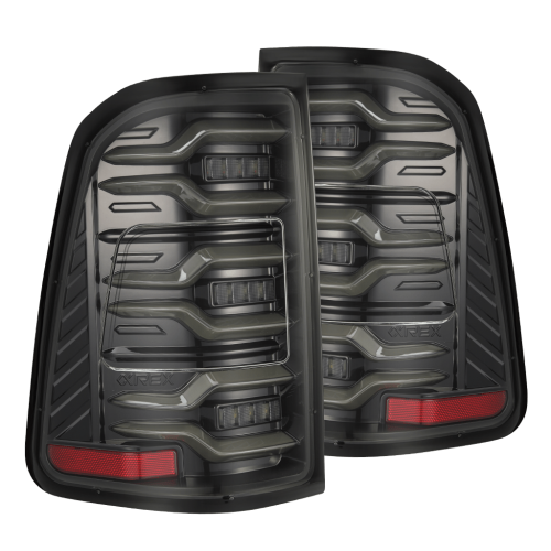 AlphaREX - 640032 | AlphaRex LUXX-Series LED Tail Lights Alpha-Black for Ram 1500