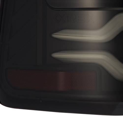 AlphaREX - 640042 | AlphaRex LUXX-Series LED Tail Lights Black for Ram 1500