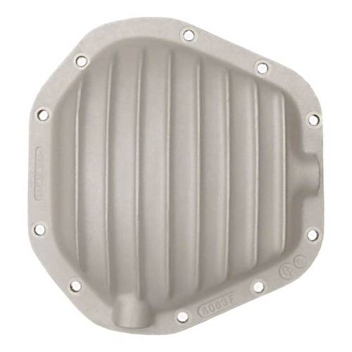 PML Covers - 6063-AC | PML Cover Dana 50, 60 Front Differential Cover For Dodge 1 Ton / Ford Excursion F-550, F-450, F-350 & F-250  / GM 1 Ton | Natural As-Cast Finish