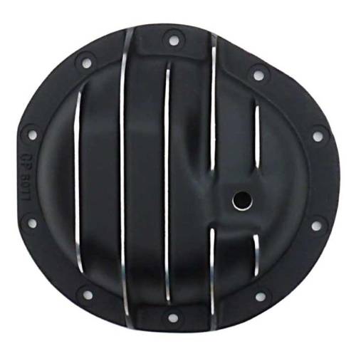PML Covers - 6077-B | PML Cover GM Front 8.5 Differential Cover For Chevrolet Blazer, Suburban, C10, K10, C20, K20, C30 And K30  | Black Powder Coated Finish