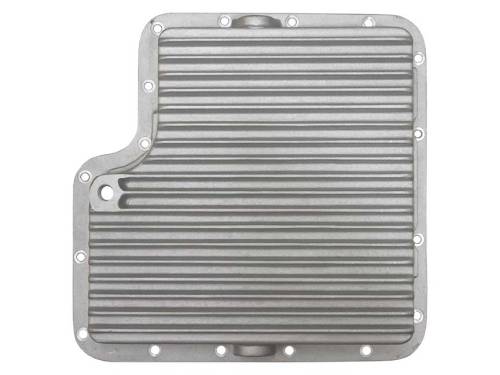 PML Covers - 11064-AC | PML Cover Ford C6 Stock Capacity Transmission Pan For Ford, Lincoln and Mercury | Natural As-Cast Finish