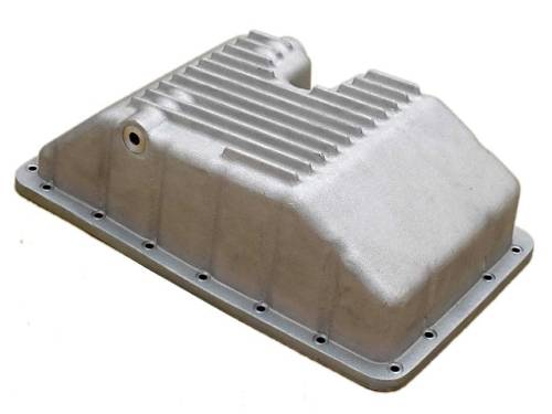 PML Covers - 11112-2-AC | PML Cover A760E, A760F Deep Transmission Pan For Toyota Tundra & Sequoia / Lexus GX | Natural As-Cast Finish