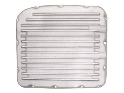 PML Covers - 7873-AC | PML Cover GM TH425 Stock Capacity Transaxle Transmission Pan For Oldsmobile Toronado / Cadillac Eldorado / GMC Motorhomes | Natural As-Cast Finish