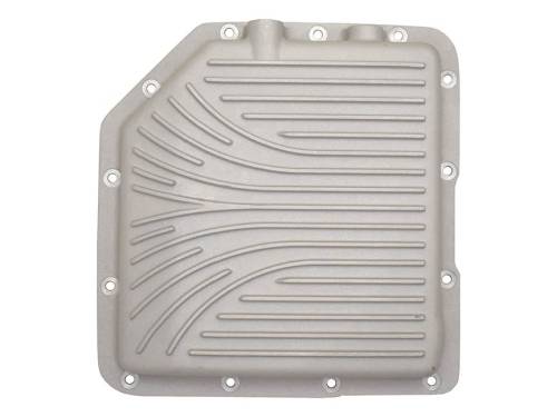 PML Covers - 9589-AC | PML Cover GM Turbo 350 Stock Capacity Transmission Pan For Buick, Chevrolet & Oldsmobile | Natural As-Cast Finish