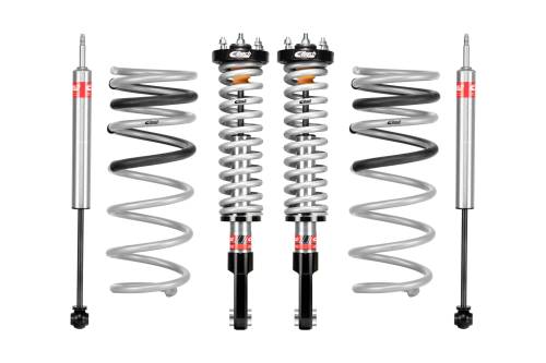 Eibach - E86-82-105-03-22 | Eibach PRO-TRUCK-LIFT Stage 2 For Toyota Tacoma TRD SPORT / TRD OFF-ROAD DOUBLE CAB 2.4L TURBO HYBRID 4WD N400 | Pair of Front Coilovers + Rear Shocks + Rear Springs