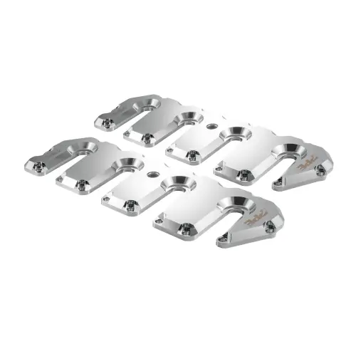Pacific Performance Engineering - 118021455 | PPE Performance GM 6.6L Duramax Valve Cover Kit Without Accessory Mounting | Chrome Finish