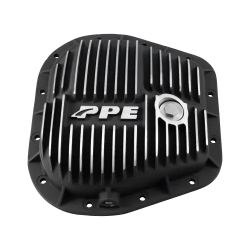 Pacific Performance Engineering - 338051310 | PPE Performance Ford F-150/SUV 9.75 Inch - 12-Bolt Heavy-Duty Cast Aluminum Rear Differential Cover | Brushed Finish