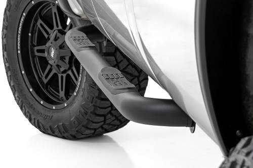 Rough Country - 43009 | Rough Country Nerf Steps, 3 Inch Tube, Crew Cab For Ford F-250 / F-350 Super Duty