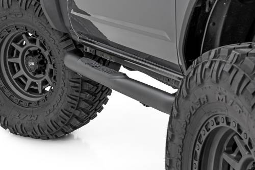 Rough Country - 43004 | Rough Country Nerf Steps, 3 Inch Tube, 2 Door For Ford Bronco 4WD