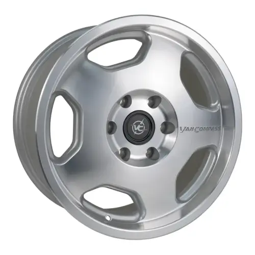 Van Compass - 2100-SM | Van Compass Chunk Wheel For Mercedes-Benz Sprinter | 17X8 Inch | Polished Machined