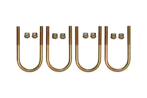 Van Compass - 3037-HDW | Van Compass Opti-Rate Hardware Kit For Mercedes-Benz Sprinter 2500 | 180MM U-Bolts And Hose Covers