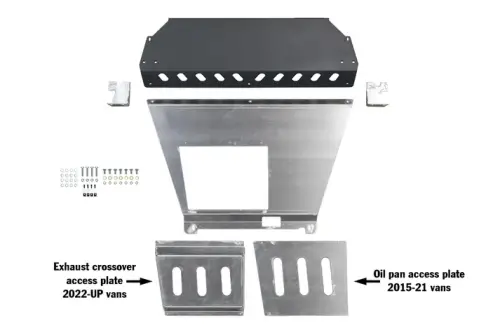 Van Compass - 4045 | Van Compass Front Skid Plate For Ram Promaster FWD