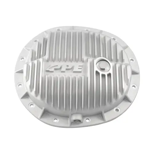 Pacific Performance Engineering - 138051400 | PPE Performance 9.5 Inch - 12 Bolt Heavy Duty Cast Aluminum Rear Differential Cover For GM Trucks | Raw Finish