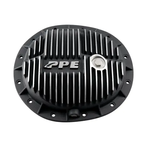 Pacific Performance Engineering - 138051410 | PPE Performance 9.5 Inch - 12 Bolt Heavy Duty Cast Aluminum Rear Differential Cover For GM Trucks | Brushed Finish