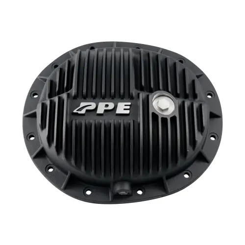 Pacific Performance Engineering - 138051420 | PPE Performance 9.5 Inch - 12 Bolt Heavy Duty Cast Aluminum Rear Differential Cover For GM Trucks | Black Finish