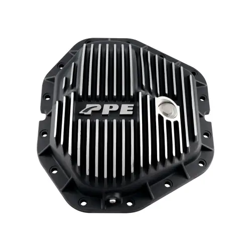 Pacific Performance Engineering - 338052410 | PPE Performance DANA M315 Heavy-Duty Cast Aluminum Rear Differential Cover For Ford F-450 / F-550 / F-600 Super Duty | Brushed Finish
