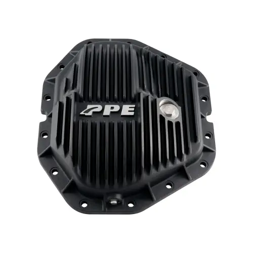 Pacific Performance Engineering - 338052420 | PPE Performance DANA M315 Heavy-Duty Cast Aluminum Rear Differential Cover For Ford F-450 / F-550 / F-600 Super Duty | Black Finish