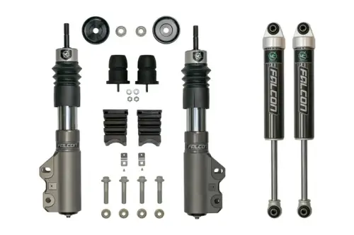 Van Compass - 7196-H-RS | Van Compass Stage 3 System with Struts For Mercedes-Benz Sprinter 3500 2WD | With Factory Lift Block | Over 8900 LBS