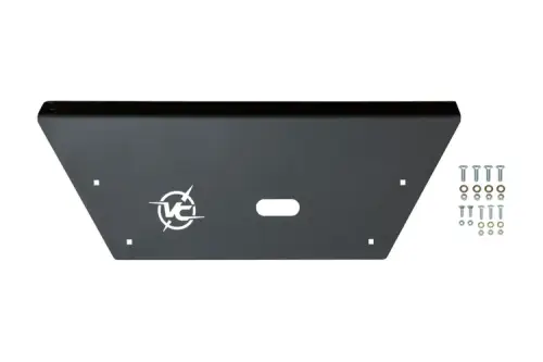 Van Compass - 4010-BOX-1 | Van Compass Engine Skid Plate Steel Bash Plate With Hardware For Mercedes-Benz Sprinter 2500 / 3500 4WD | 2 Box Kit