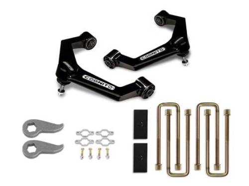 Cognito Motorsports - 110-P1307 | Cognito 3 Inch Standard SM Series Leveling Kit (Silverado, Sierra 2500 HD, 3500 HD 2WD/4WD)
