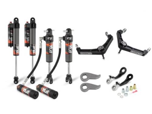 Cognito Motorsports - 210-P1366 | Cognito 3 Inch Elite Leveling Lift Kit With Fox 2.5 Elite Performance Series Shocks For Chevrolet Silverado / GMC Sierra 2500/3500 2WD/4WD