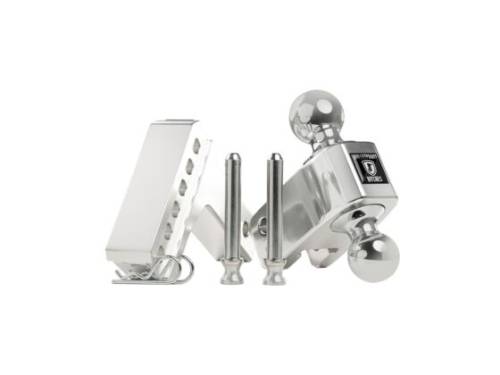 Cognito Motorsports - AL202 | BulletProof 2.0 inches Aluminum Medium Duty 2 inches Drop/Rise Hitch