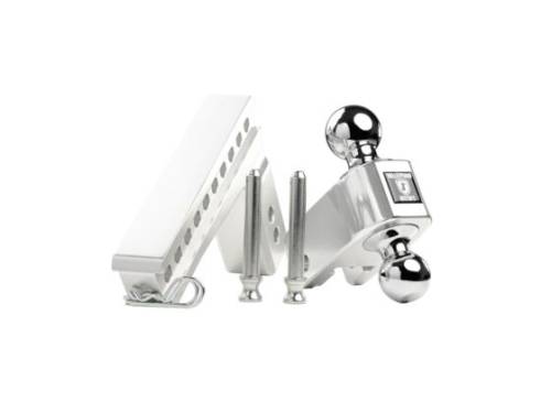 Cognito Motorsports - AL256 | BulletProof 2.5 inches Aluminum Medium Duty 6 inches Drop/Rise Hitch