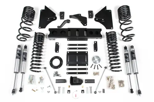 BDS Suspension - BDS1600PS | BDS Suspension 6 Inch Lift Kit For Ram 2500 4WD | Diesel | Fox 2.5 Performance Series HTO Shocks