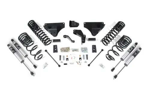 BDS Suspension - BDS1601PS | BDS Suspension 4 Inch Lift Kit For Ram 2500 4WD Diesel | Rear Lift Coil Springs | Fox 2.5 Performance Series HTO Shocks