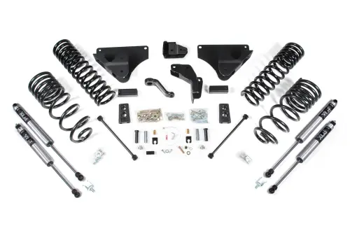 BDS Suspension - BDS1601FS | BDS Suspension 4 Inch Lift Kit For Ram 2500 4WD Diesel | Rear Lift Coil Springs | Fox 2.0 Performance Series Shocks