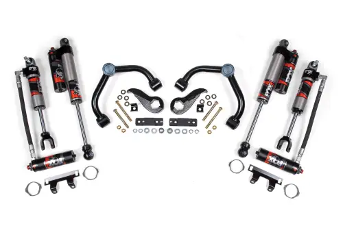 BDS Suspension - BDS1838FPE | BDS Suspension 2 Inch Leveling Kit For Chevrolet Silverado / GMC Sierra 2500HD / 3500HD | Fox 2.5 Performance Elite Shocks