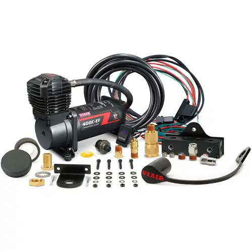 VIAIR - 400SB01-EF | VIAIR VMS EF Base System, Single Compressor System | Stealth Black, Dual 400C