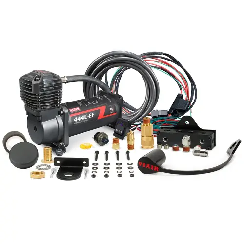 VIAIR - 444SB01-EF | VIAIR VMS EF Base System, Single Compressor System | Stealth Black, Dual 444C