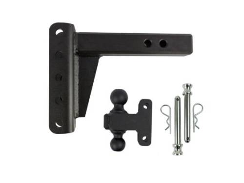 Cognito Motorsports - ED204 | BulletProof 2.0 inches Extreme Duty 4 inches Drop/Rise Hitch