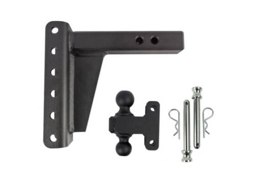 Cognito Motorsports - ED206 | BulletProof 2.0 inches Extreme Duty 6 inches Drop/Rise Hitch