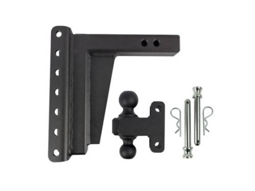 Cognito Motorsports - ED208 | BulletProof 2.0 inches Extreme Duty 8 inches Drop/Rise Hitch