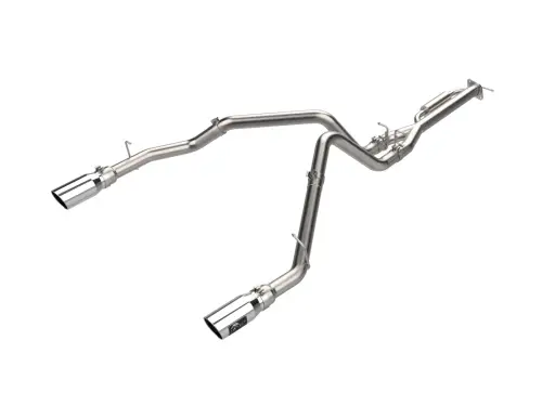 Afe - Advance Flow Engineering - 49-32088-1P | aFe Power Vulcan Series 3 Inch 304 Stainless Steel Cat-Back Exhaust System With Polished Tip For RAM 1500 L6-3.0L (tt)