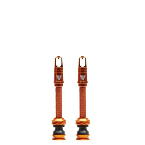 VIAIR - 60500OR | VIAIR TLC Tubeless Valve Stems - 50mm / Orange