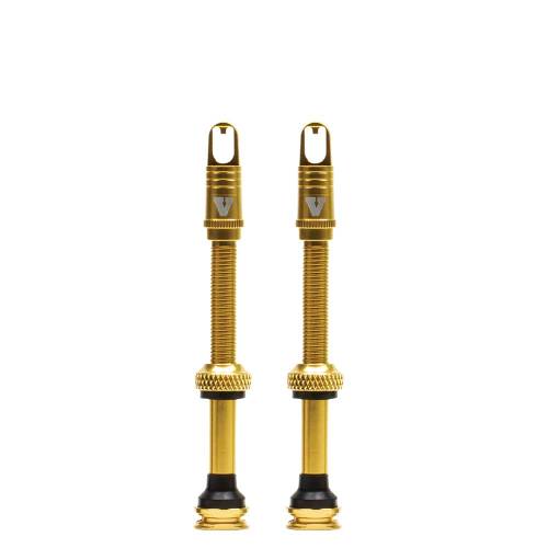VIAIR - 60601GD | VIAIR TLC Tubeless Valve Stems - 60mm / Gold