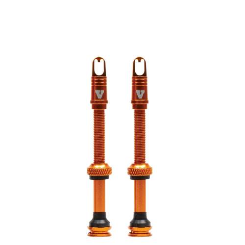 VIAIR - 60601OR | VIAIR TLC Tubeless Valve Stems - 60mm / Orange