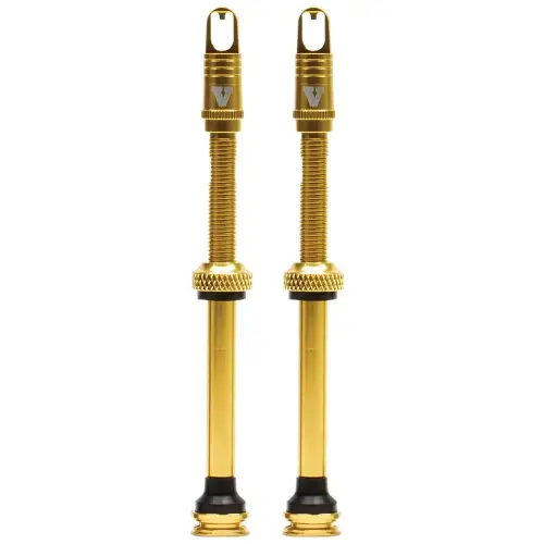 VIAIR - 60800GD | VIAIR TLC Tubeless Valve Stems - 80mm / Gold