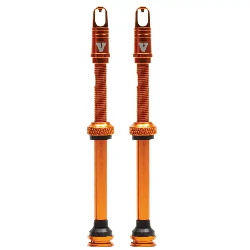 VIAIR - 60800OR | VIAIR TLC Tubeless Valve Stems - 80mm / Orange