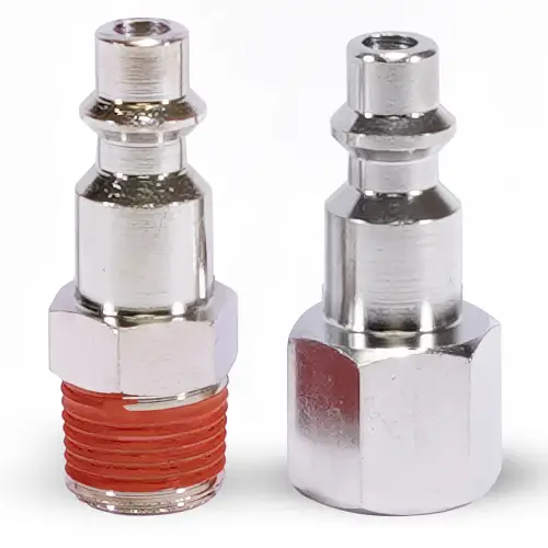 VIAIR - 93033 | VIAIR Quick Connect High-Flow Studs - 1/4" | NPT M & F / 1/4" NPT thread / 2 PCS (1 each)