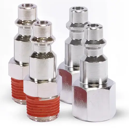 VIAIR - 93034 | VIAIR Quick Connect High-Flow Studs - 1/4" | NPT M & F / 1/4" NPT thread / 4 PCS (2 each)