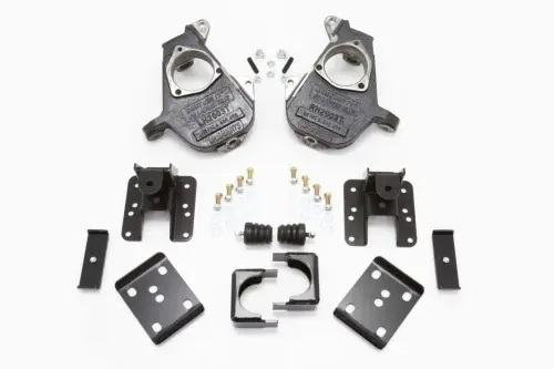 McGaughys Suspension Parts - 93048 | McGaughys 2/4 Inch Spindle / Flip Kit Lowering Kit For Chevrolet Silverado / GMC Sierra 1500 2WD/4WD