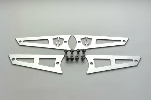 McGaughys Suspension Parts - 52313 | McGaughys Replacement Stainless Steel Badges For Upper Control Arms For Chevrolet Silverado / GMC Sierra 2500HD / 3500HD
