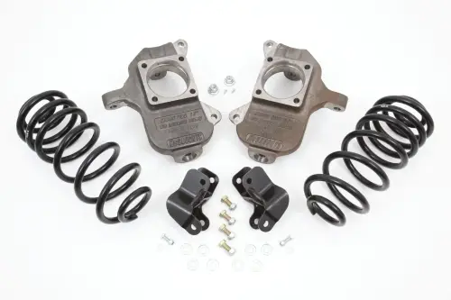McGaughys Suspension Parts - 93092 | McGaughys 2/3 Inch Lowering Kit For Hummer H2 | Factory Rear Coil