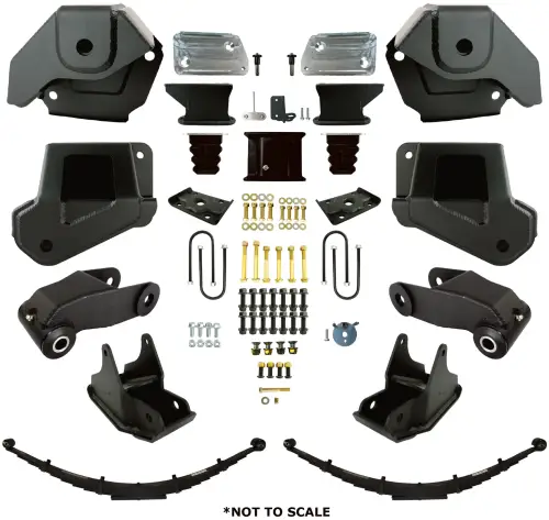 Thuren Fabrication - LTLF1CONV-9402 | Thuren Fabrication Long Travel Leaf Conversion For Ram 2500 / 3500